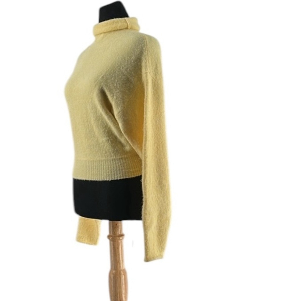 Aritzia Wilfred Lorin sweater Pastel Knit Tie Waist alpaca Pullover Size XXS - Picture 4 of 10